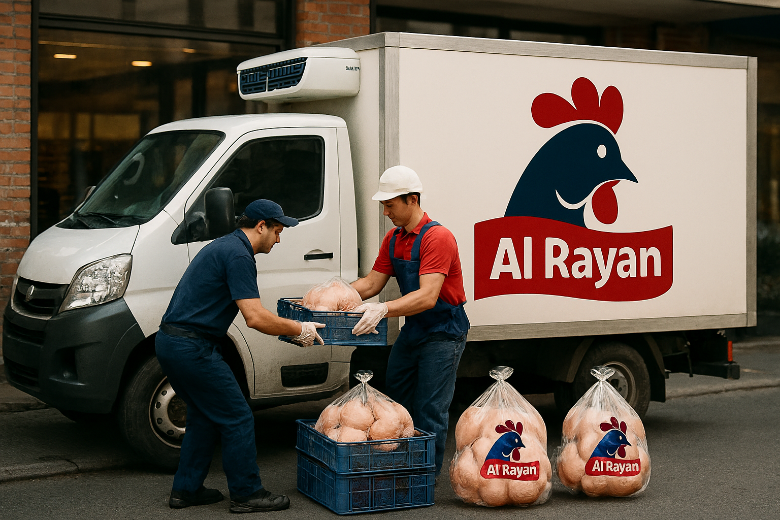 إنتاج دجاج حي / مبرد / مجمد